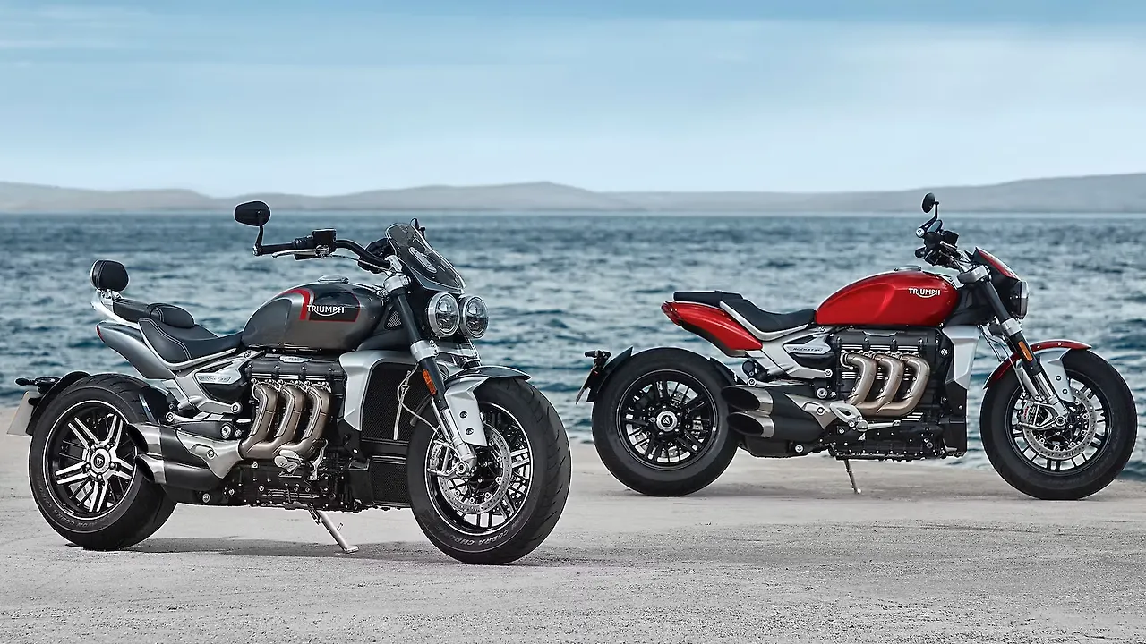 トゥ All-new Triumph Rocket 3 R and Rocket 3 GT unveiled! - BikeWale