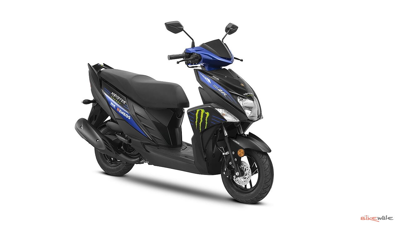 Yamaha Cygnus Ray ZR Monster Energy Moto GP edition launched at Rs 59,028