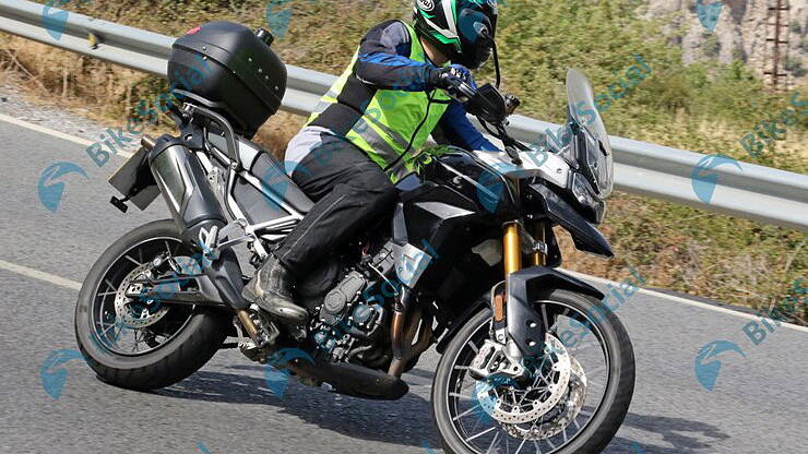 2020 Triumph Tiger 900 spotted testing