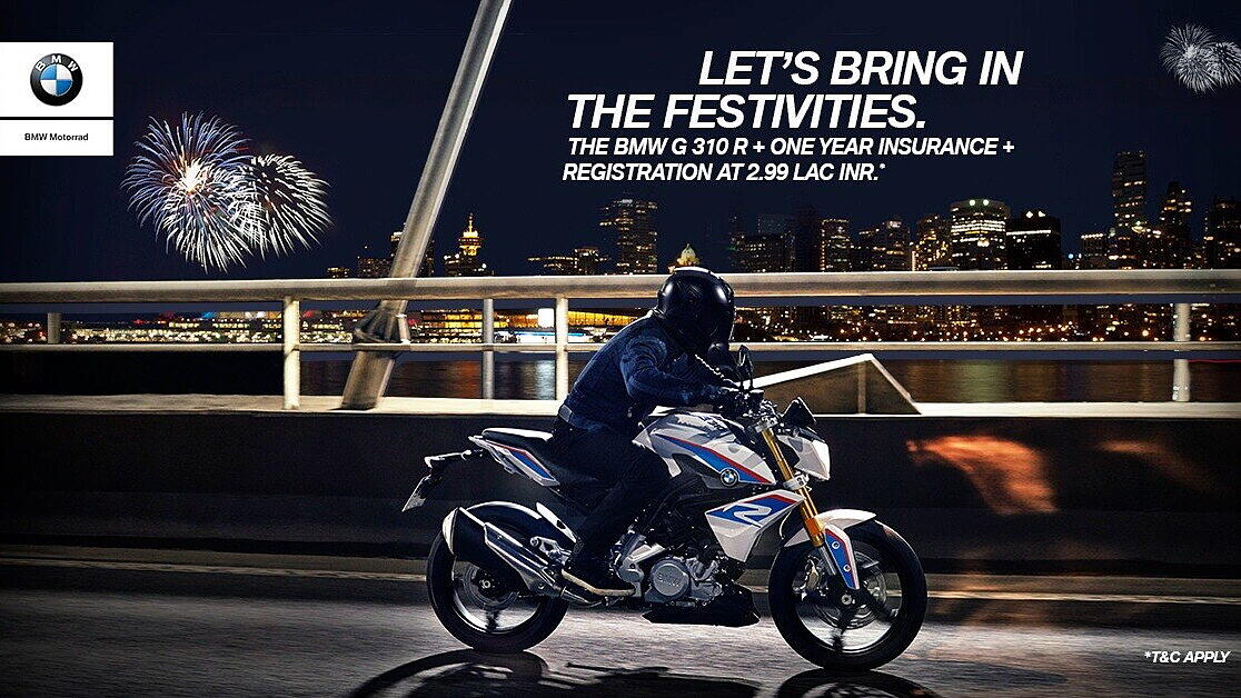 BMW Mumbai dealer offering discounts up to Rs 1 lakh on G310R, G310GS