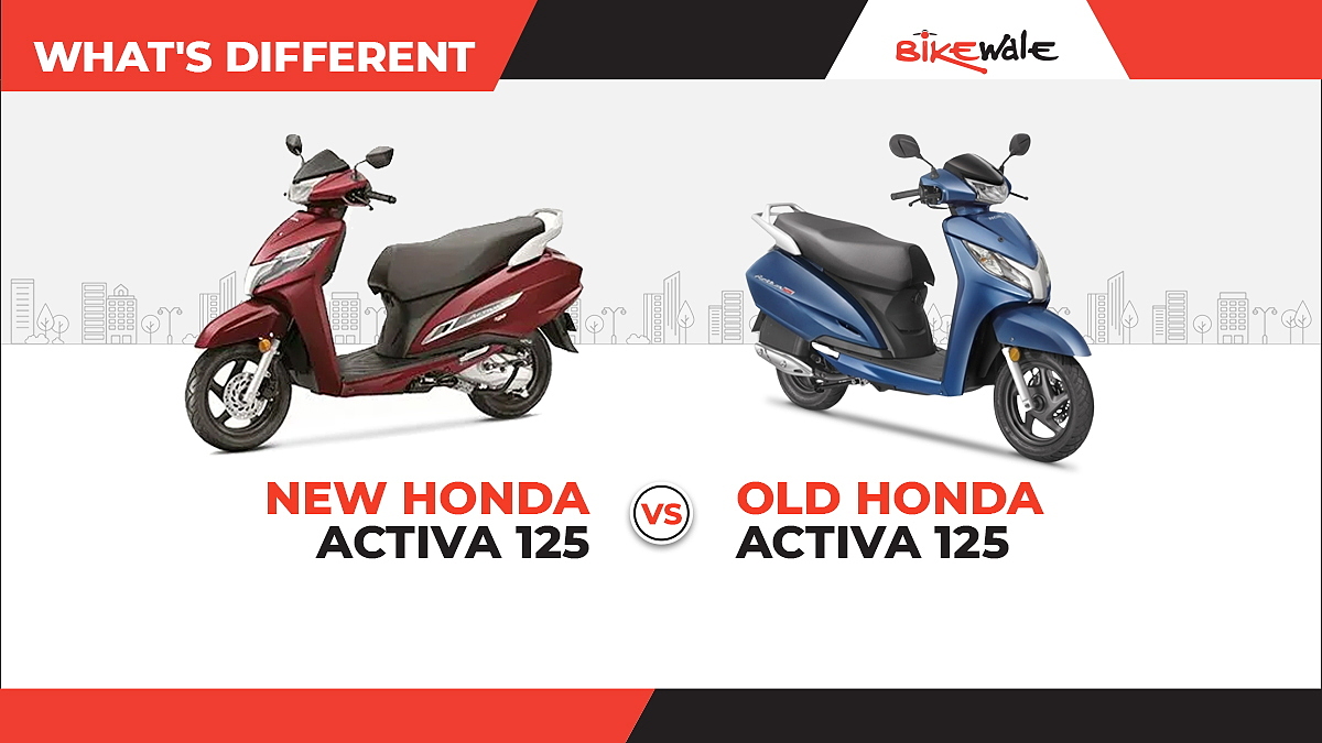 Honda Activa 125 Old vs New What s different BikeWale