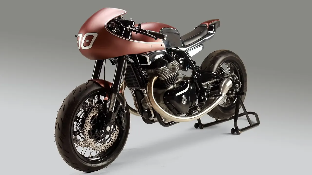 Royal Enfield Continental GT 650-based custom bike showcased at 2019 Kustomfest Royal Enfield Continental GT 650-based custom bike showcased at 2019 Kustomfest