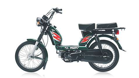 4 Stroke Single Cylinder TVS Xl 100 Blue Moped Bike at Rs 49018 in Kolkata