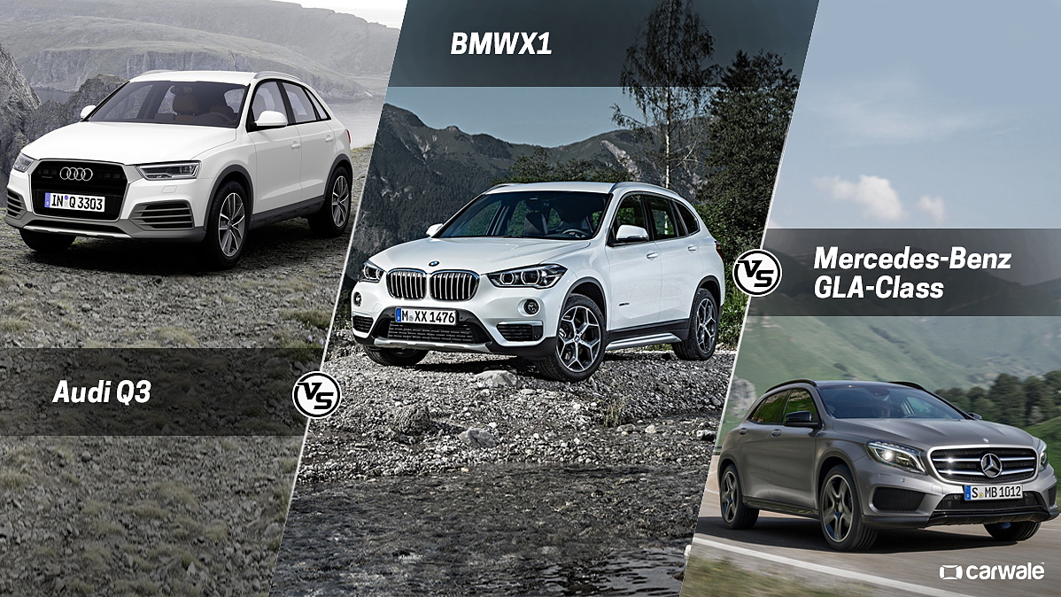 Spec Comparison Bmw X1 Vs Mercedes Benz Gla Vs Audi Q3