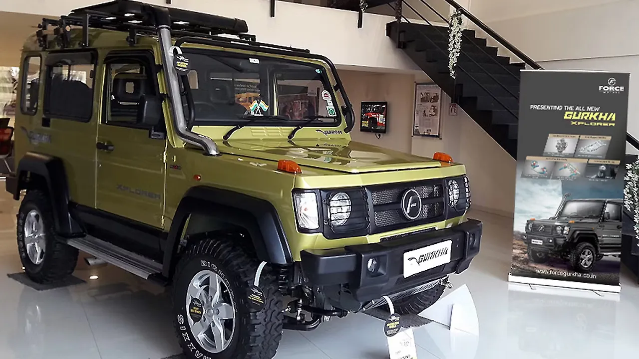 Rear view Image, Force Motors Gurkha Photo CarWale