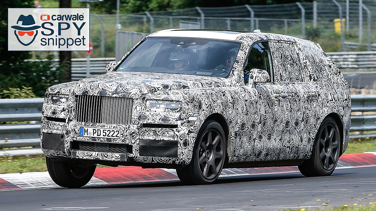 Take An Early Look At The Facelifted Rolls-Royce Cullinan