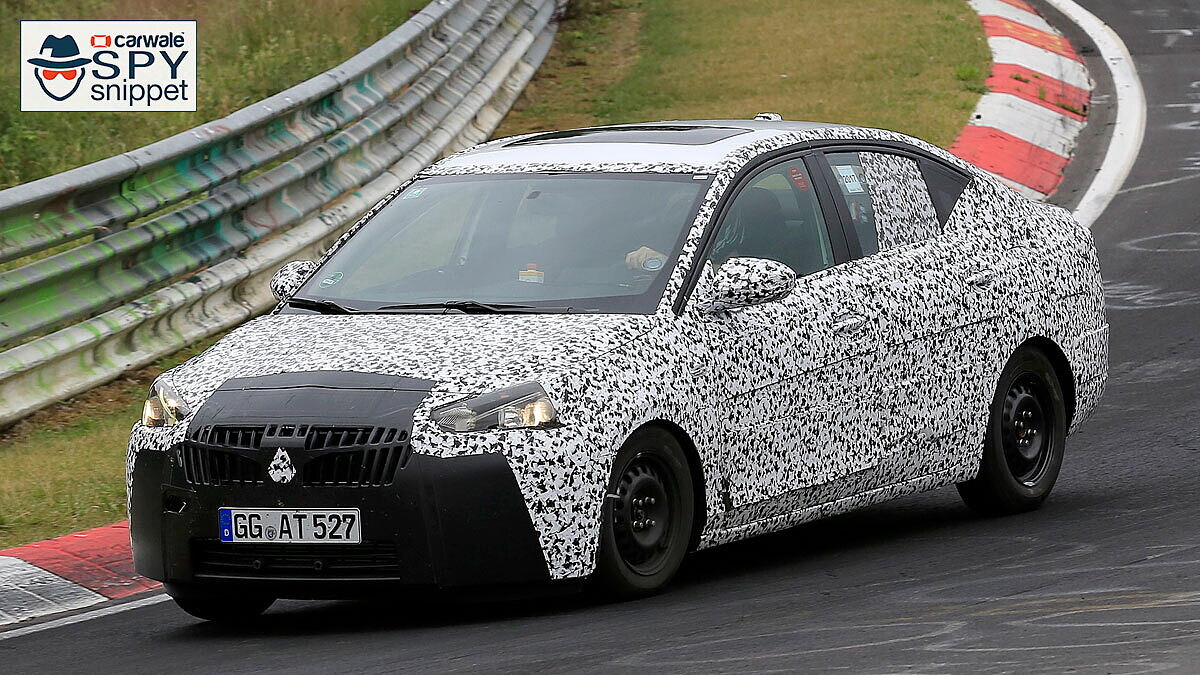 Opel Corsa F sedan (Chevrolet Sail) spotted on test - CarWale