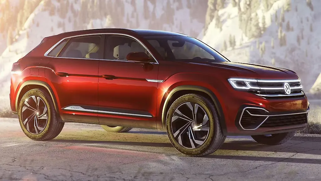 2018 New York Auto Show: Volkswagen Atlas Cross Sport concept unveiled -  CarWale