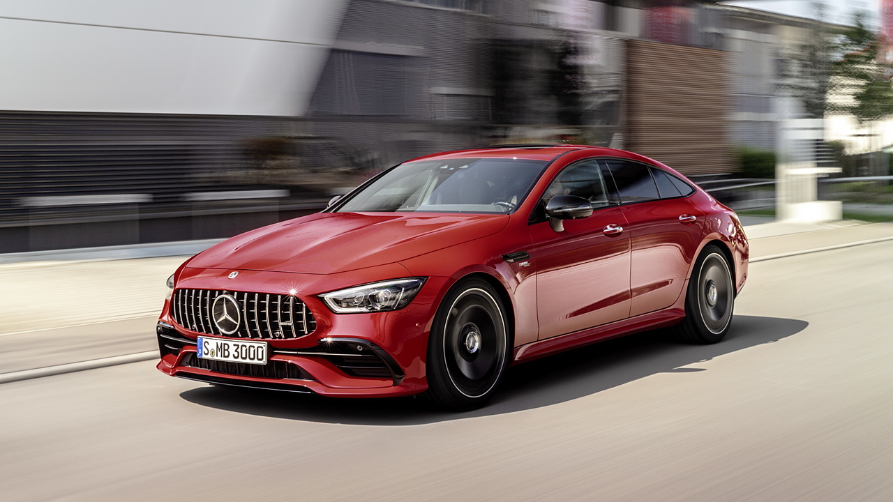 India Bound Mercedes Amg Gt 4 Door Coupe Gets An Entry Level 43 Amg Engine Carwale