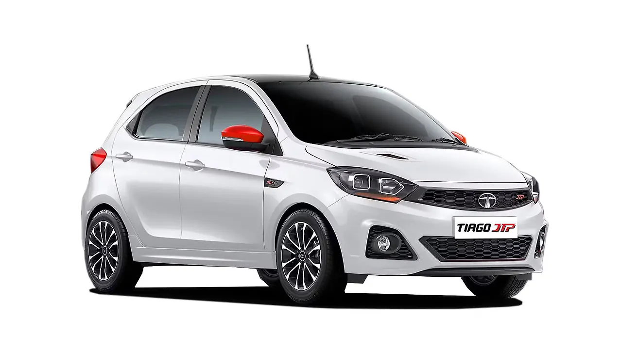 Discontinued Tiago JTP 1.2 on road Price | Tata Tiago JTP 1.2 Features & Specs