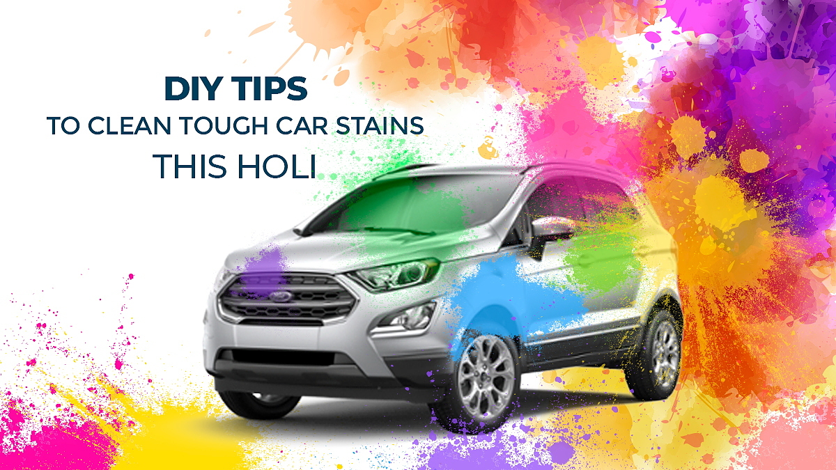 DIY tips to clean tough car stains this Holi - CarWale