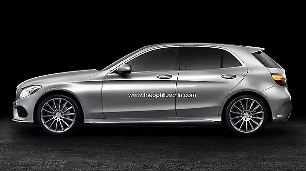 Mercedes Benz C Class Hatchback Rendered Carwale Mercedes Benz C Class Hatchback Rendered Carwale