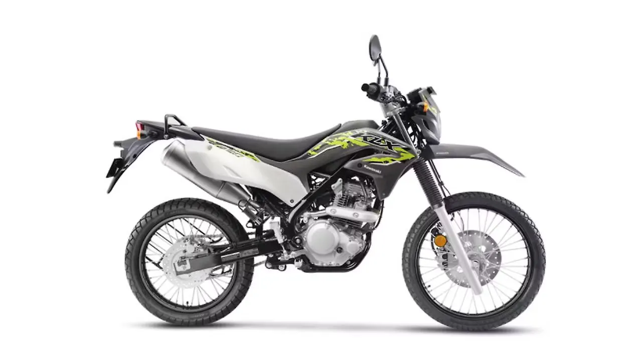 Kawasaki KLX230 — Battle Grey / Bright White / Ebony