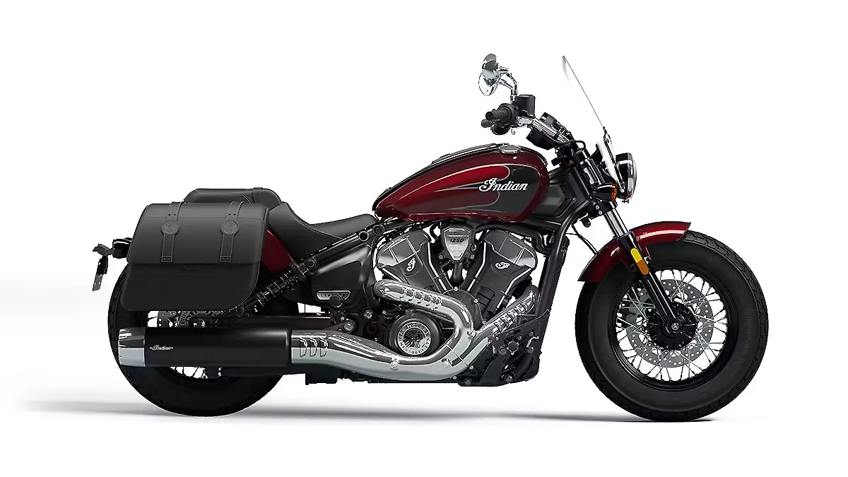 Indian Motorcycle Indian Super Scout — Maroon Metallic with Graphics