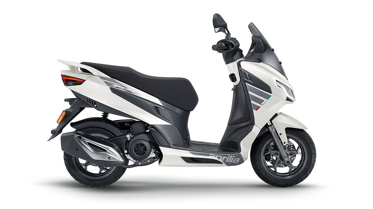 Aprilia SXR 160 White Colour, All SXR 160 Colour Images - BikeWale