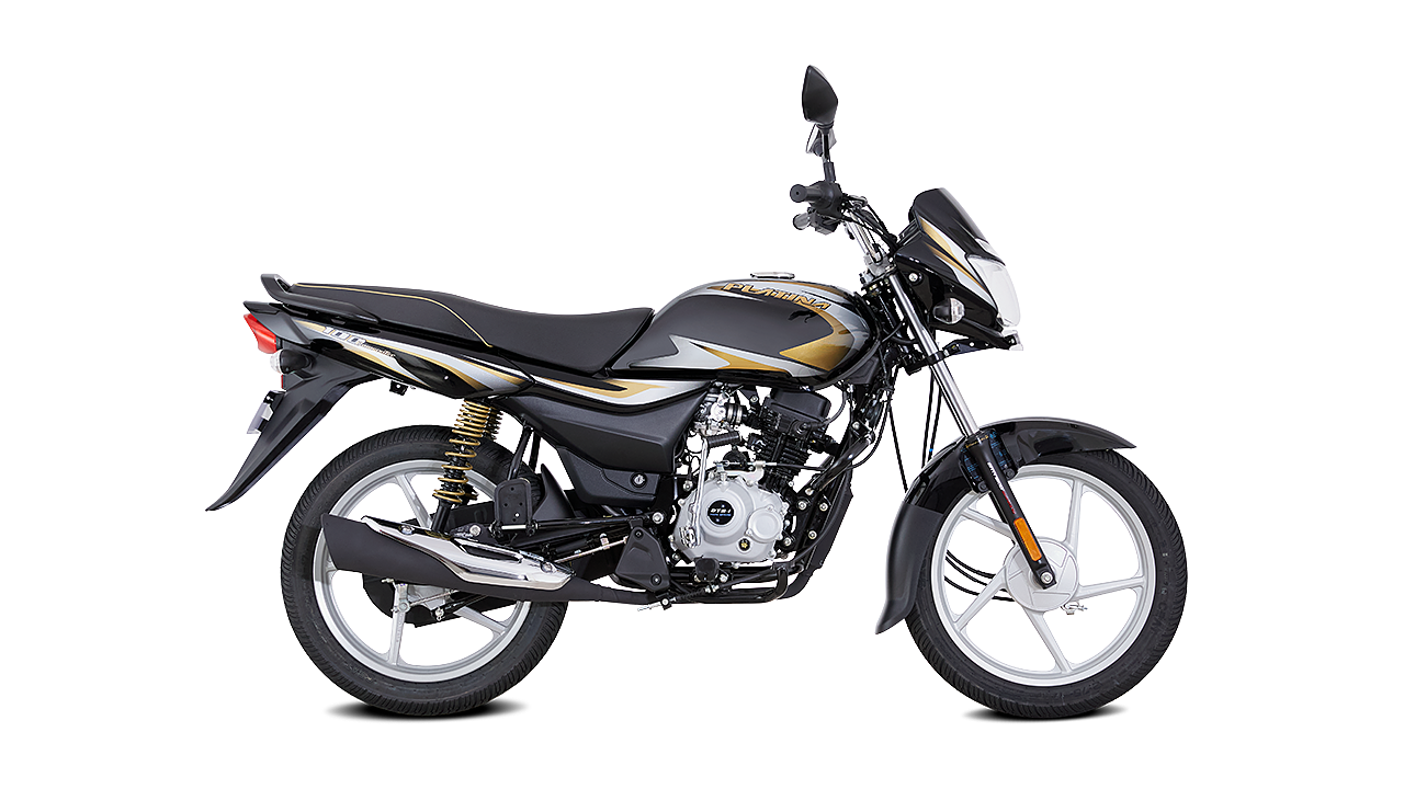 Black bajaj store platina