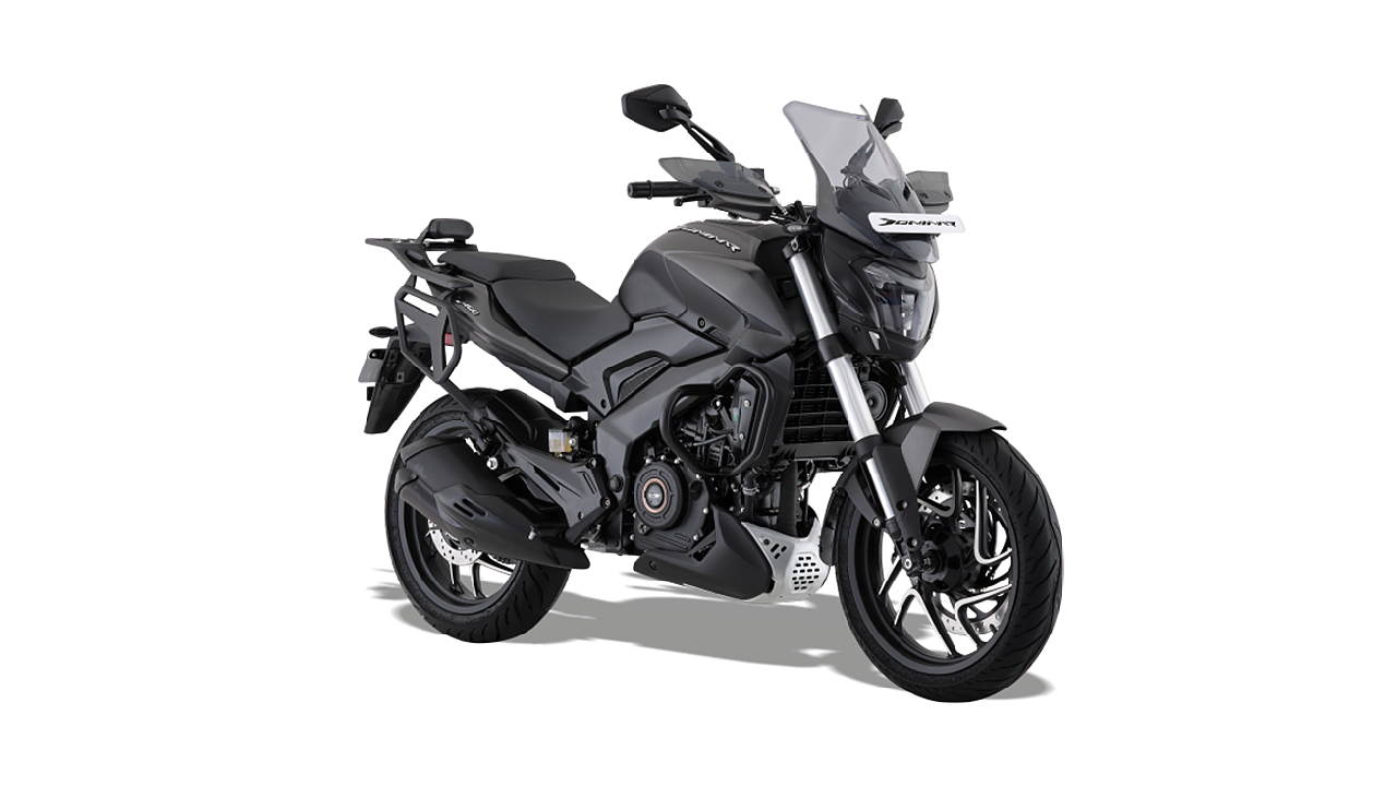 Bajaj dominar 400 black outlet colour