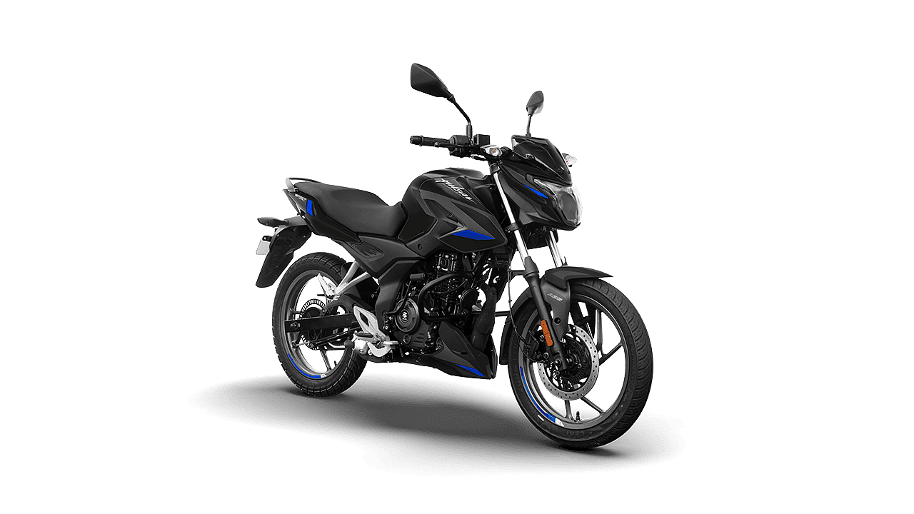 Pulsar 150 blue 2024 black colour