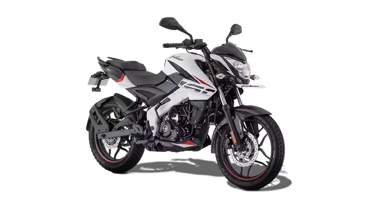 ns160 white colour on road price