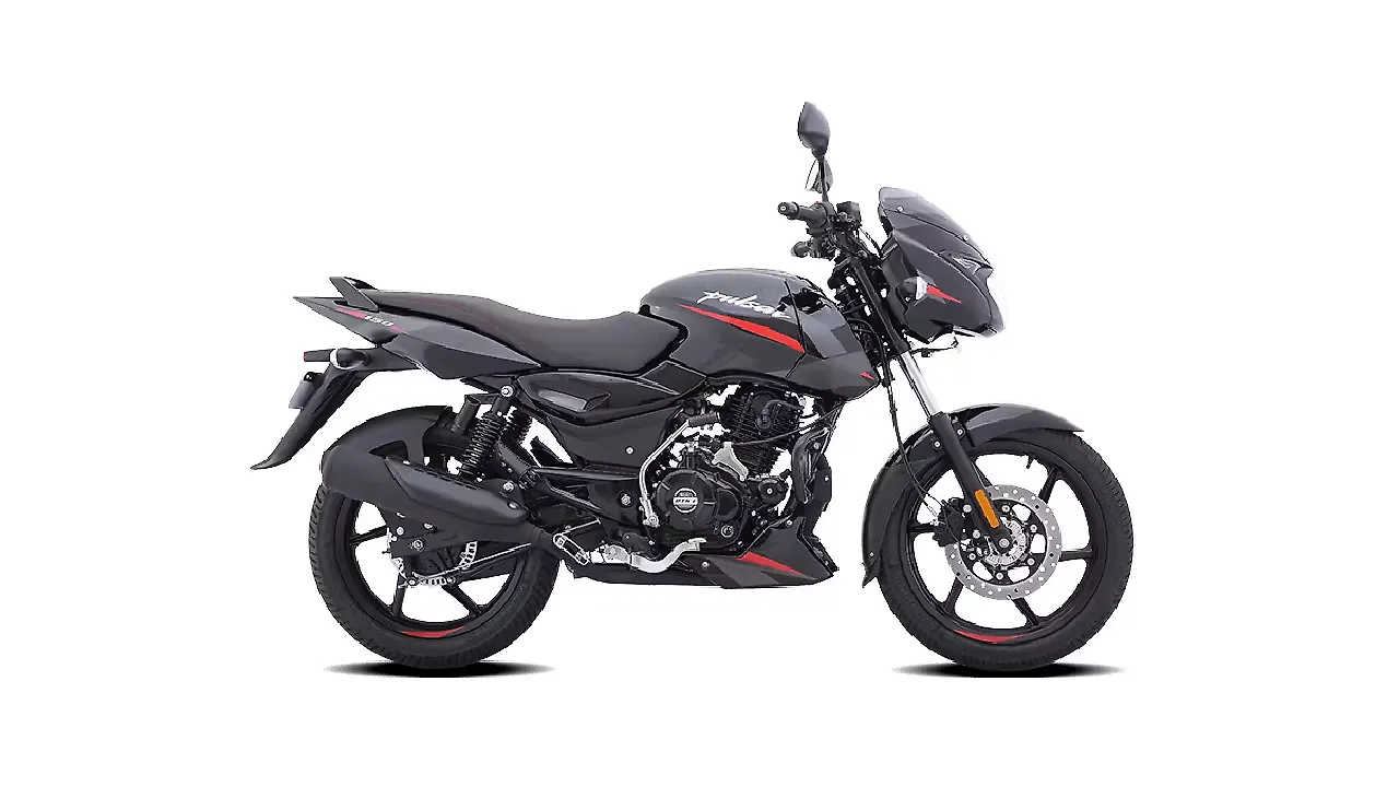 bajaj pulsar 150 black red