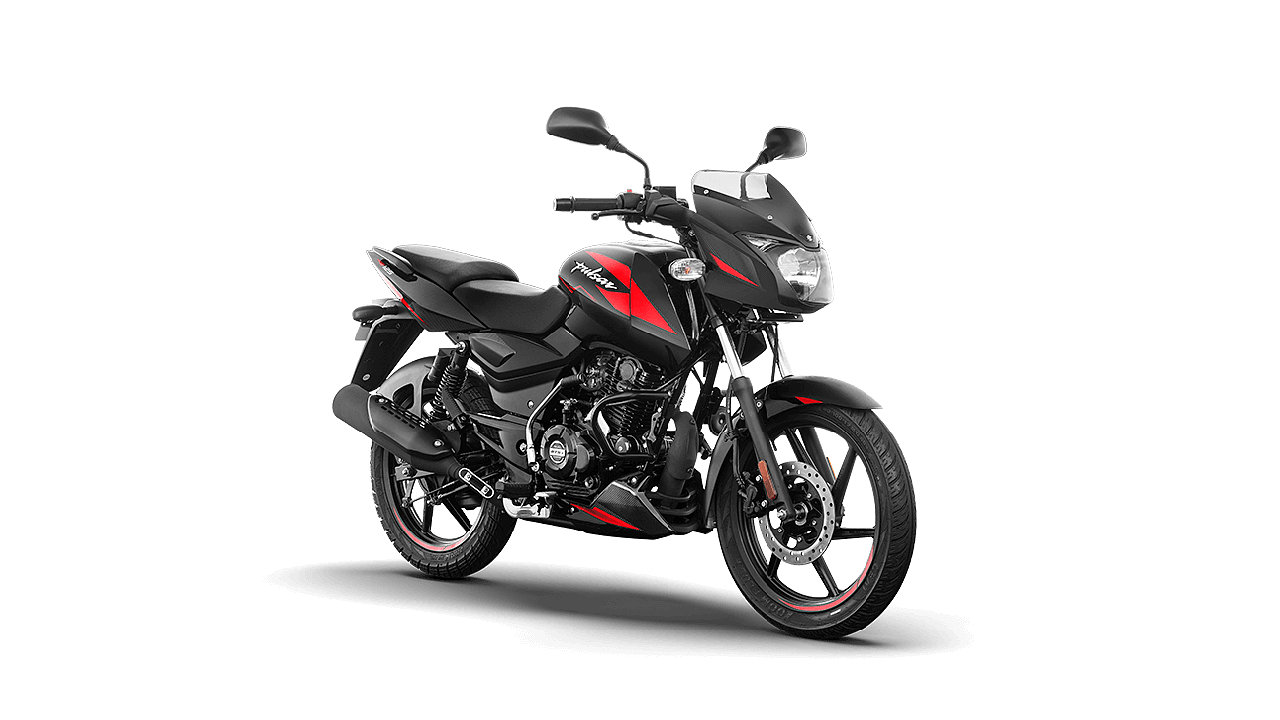 Pulsar 125 in store black colour