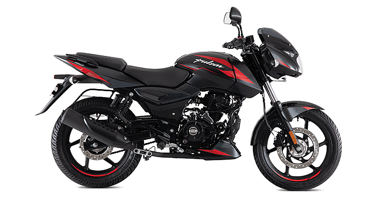 Bajaj Pulsar 150 Black and Red (Single Disc ABS) Colour, All Pulsar 150 ...