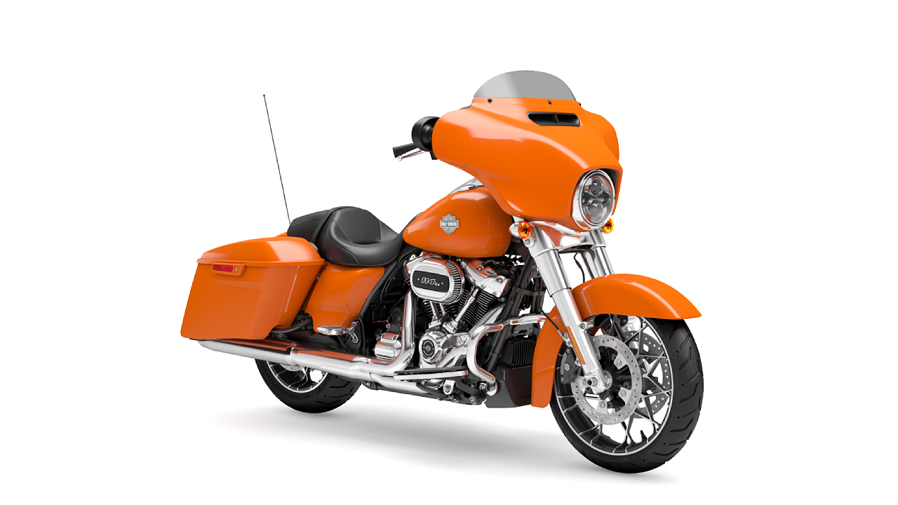 HarleyDavidson Street Glide Special Baja Orange / Chrome Finish Colour