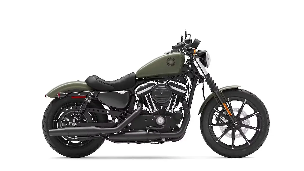HarleyDavidson Iron 883 Deadwood Green Colour, All Iron 883 Colour