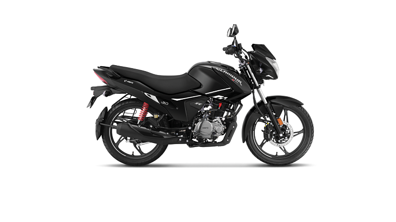 Glamour bike deals black colour price