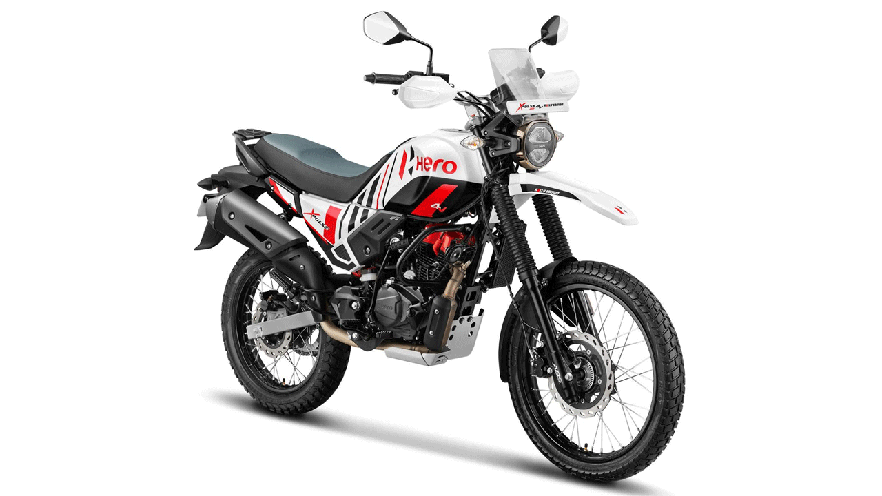 Hero Xpulse 200 4V White Colour, All Xpulse 200 4V Colour Images - BikeWale