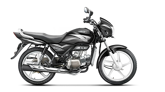 hero honda black colour price