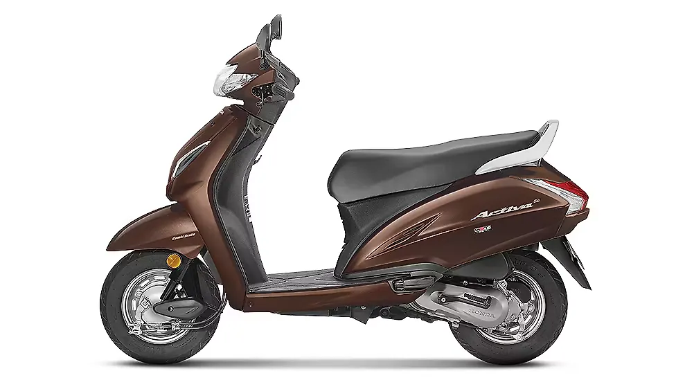 Honda Activa 5G Majestic Brown Metallic Colour, All Activa 5G Colour
