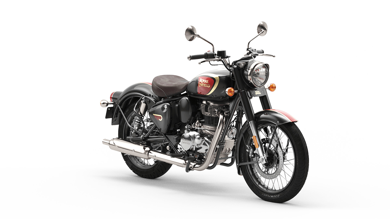 Royal enfield red on sale colour price