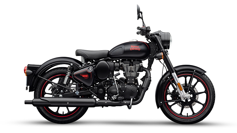 Royal enfield 350 pure black online price