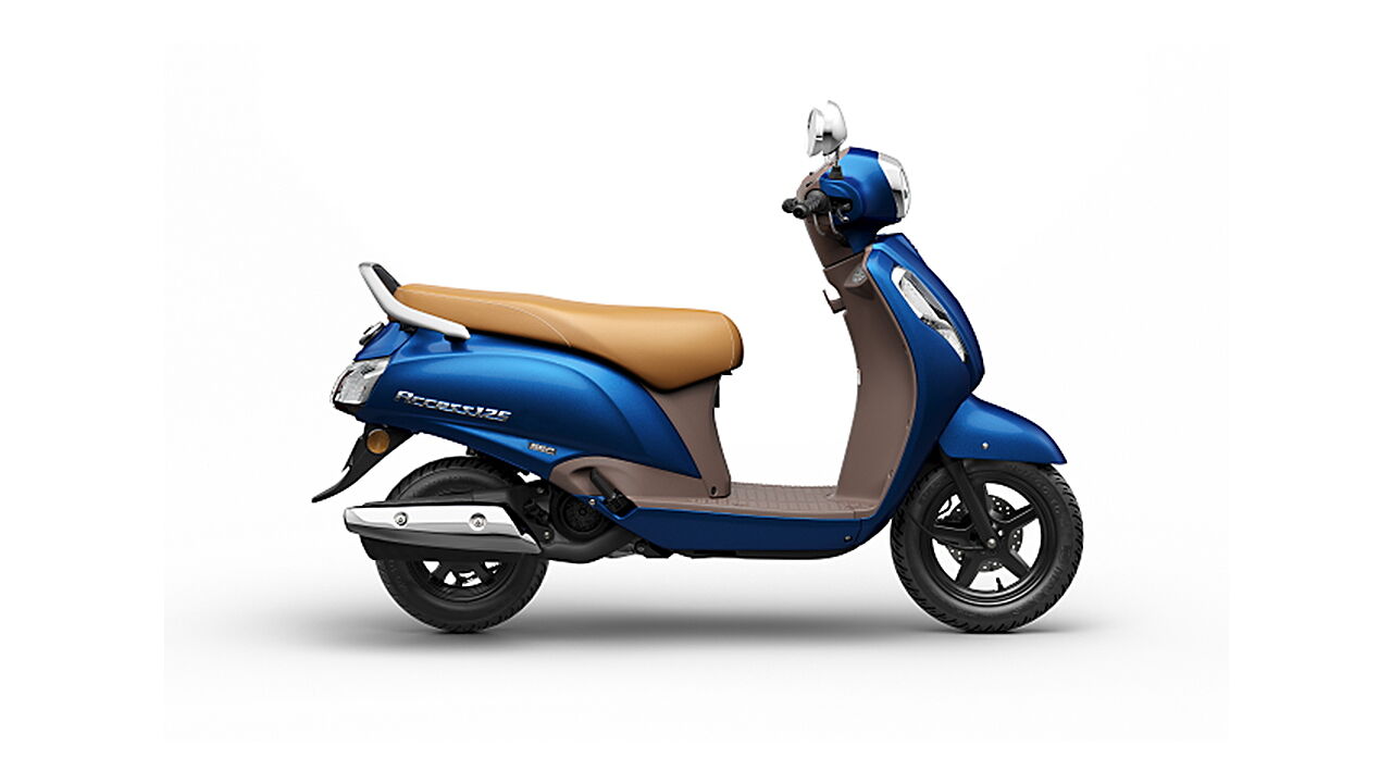 Suzuki Access 125 Metallic Dark Greenish Blue Colour, All Access 125 ...