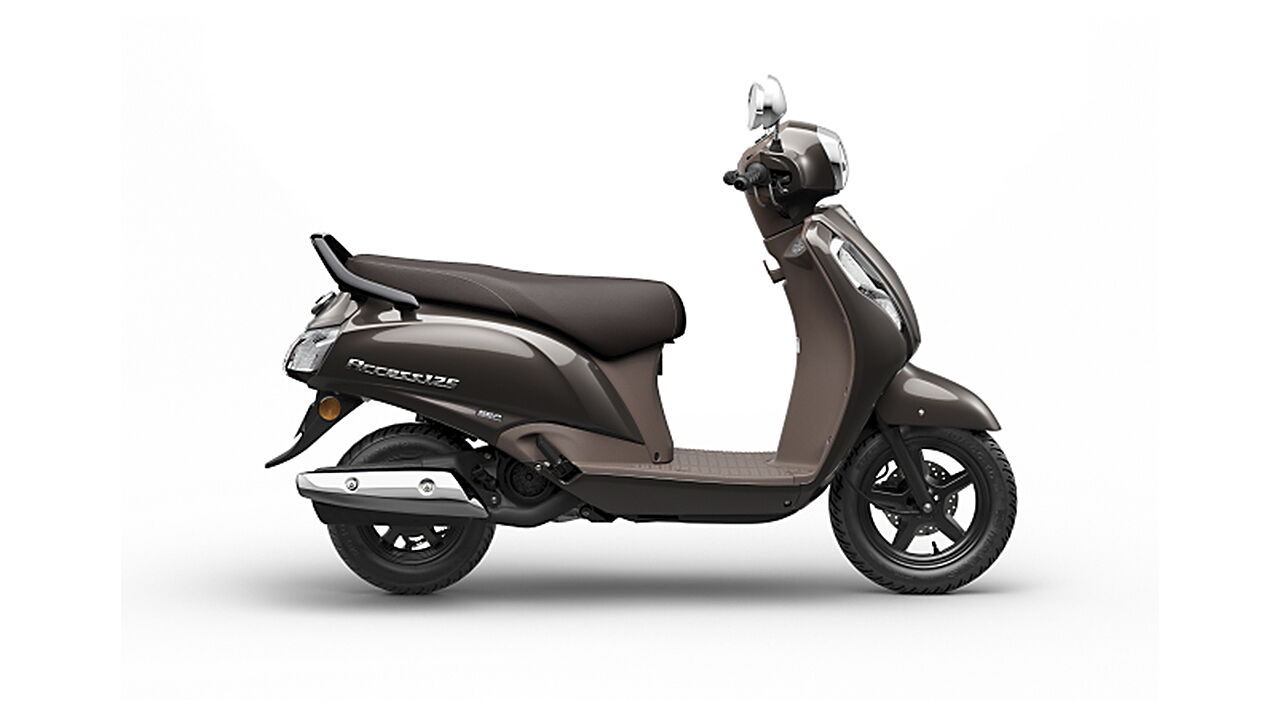 Suzuki Access 125 Metallic Matte Black Colour, All Access 125 Colour ...