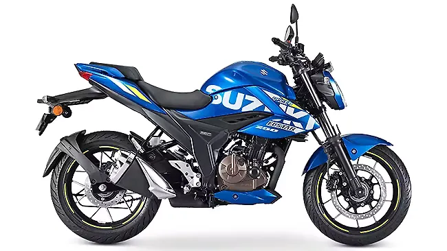 Suzuki Gixxer 250 Loan Metallic Triton Blue