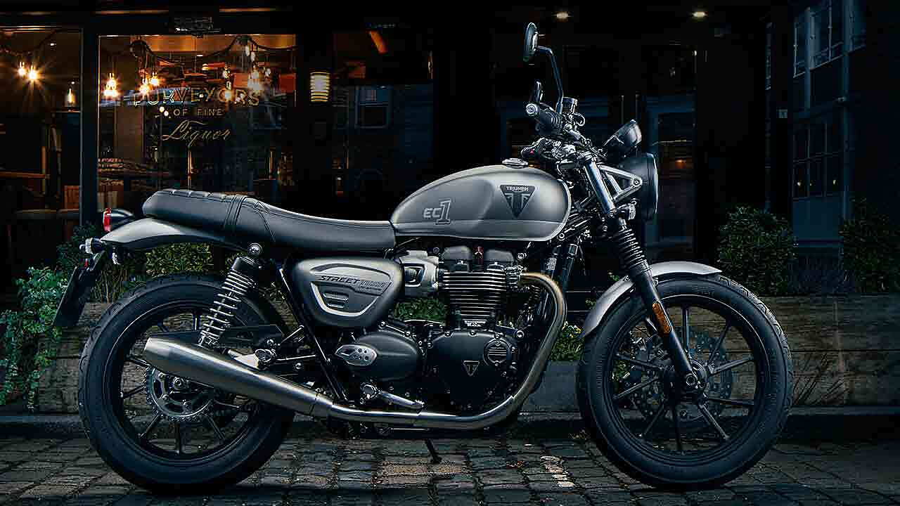 Triumph Street Twin Colours In India, 5 Street Twin Colour Images 