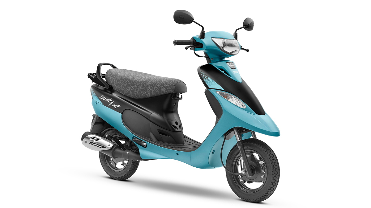 tvs scooty pep plus pink