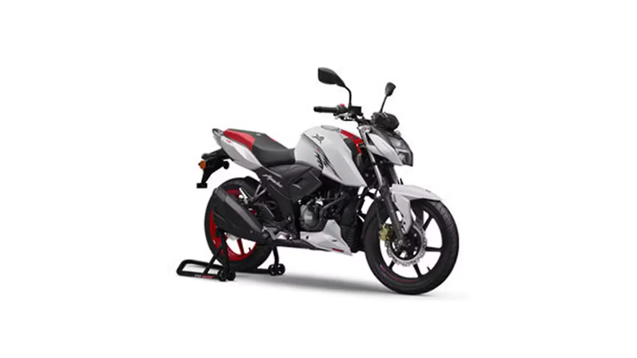 Apache Rtr Hyperedge Tv Apache Rtr 160 Hyper Edge Cor Branca Apache Bike New Model White