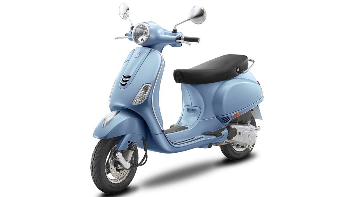 Vespa ZX 125 Azzuro Provenza Colour, All ZX 125 Colour Images - BikeWale