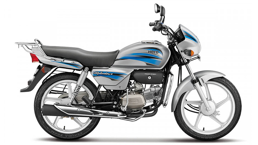 Splendor silver deals colour modified bike