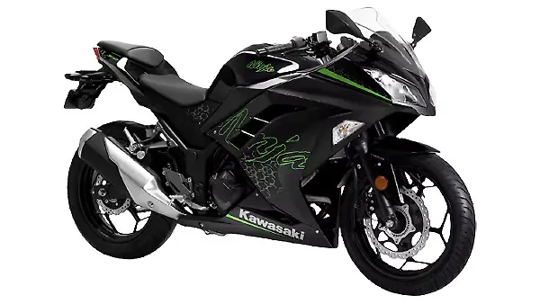 ninja 300 lime green