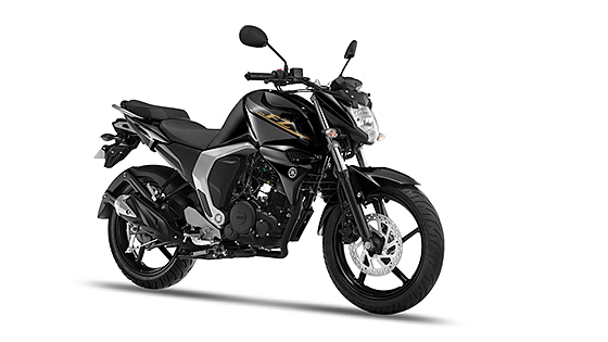 Fz new model on sale black colour