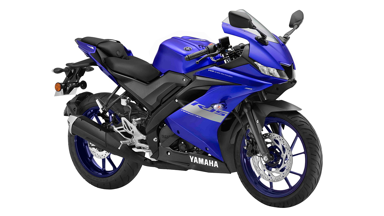 Yamaha YZF R15 V3 Racing Blue Colour, YZF R15 V3 Colours in India ...