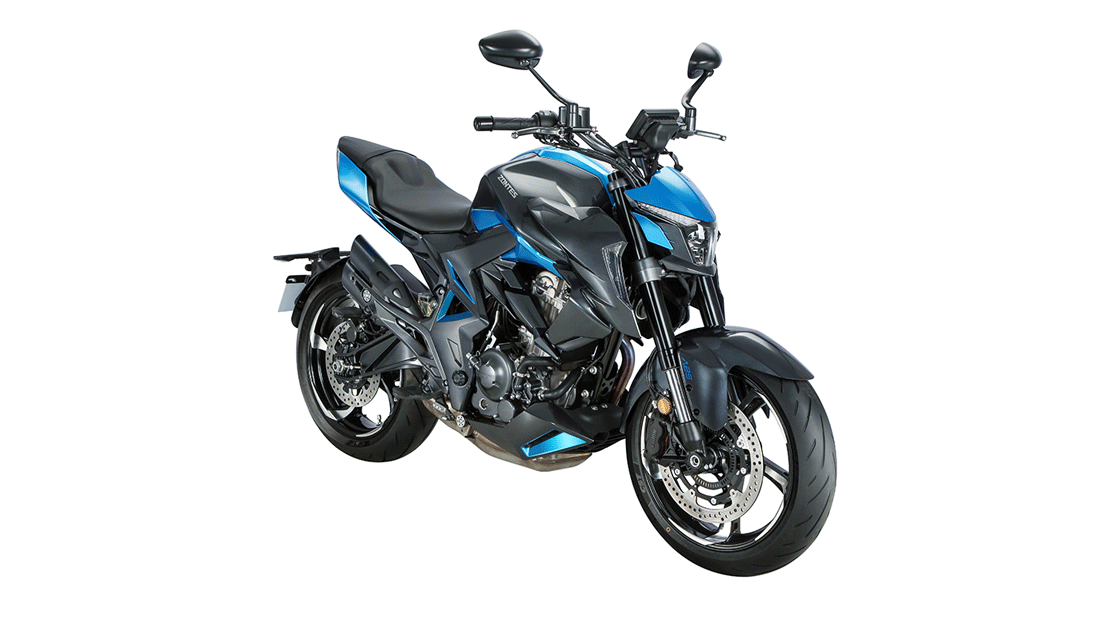 Zontes 350R Blue Colour, All 350R Colour Images - BikeWale