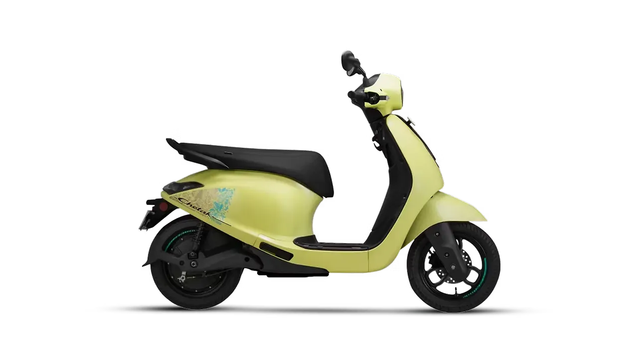 Bajaj Chetak C25 — Misty Yellow
