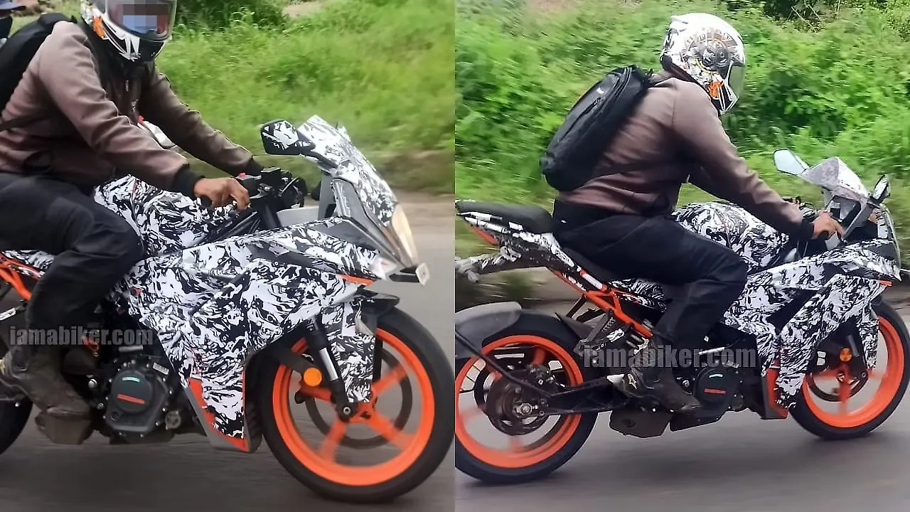 Upcoming KTM RC200 spied during test runs Upcoming KTM RC200 spied during test runs