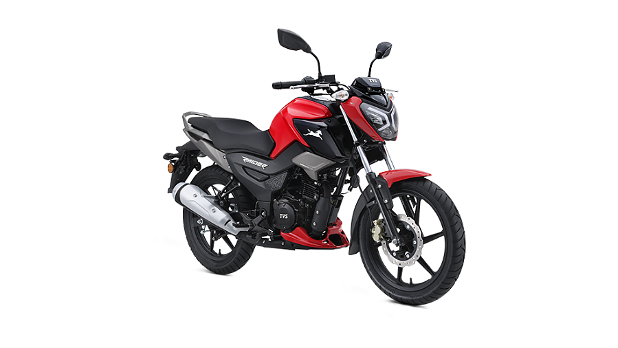 The TVS Raider 125 is a stylish and sporty 125cc motorcycle that has been designed for urban riding.