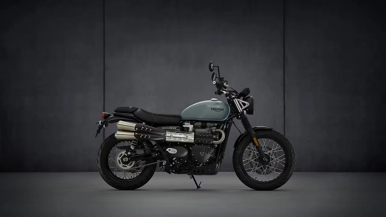 New Triumph Street Scrambler range available in four colours New Triumph Street Scrambler range available in four colours